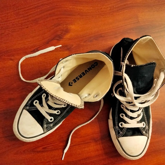 Converse All-Star Black Sz. 4 Mens. - Picture 5 of 9